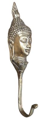 Buddha Kleiderhaken ca. 21cm Hänger Figur Bronzeguss Buddha