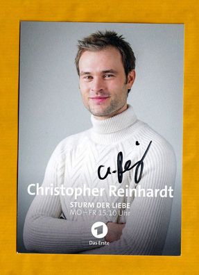 Christopher Reinhardt ( Sturm der Liebe ) - persönlich signiert