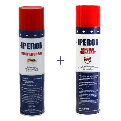 IPERON® Langzeit Flohspray & Wespenspray im Set