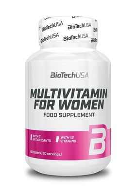 BioTech USA Multivitamin for Women - 60 Caps