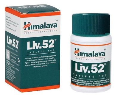 Himalaya Liv.52 | 2x100 Tabletten - Liver Support - Vitalstoff