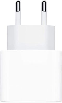 Apple 20W USB-C Power Adapter Ladegerät Netzteil Handy Schnellladegerät weiß