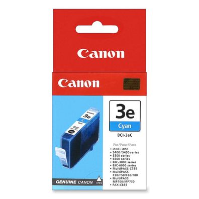 Canon Tintenpatrone BCI-3eC cyan (ca. 390 Seiten)