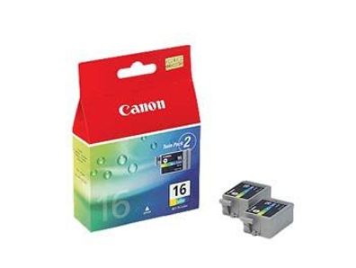 Canon Tintenpatrone BCI-16 Multi Doppelpack (C/ M/ Y)