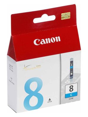 Canon Tintenpatrone CLI-8C cyan (ca. 420 Seiten)