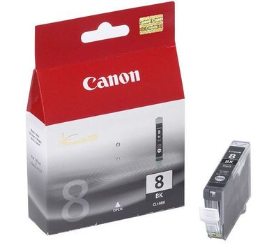Canon Tintenpatrone CLI-8BK schwarz (ca. 280 Seiten)