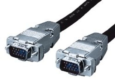 equip Premium SVGA-Kabel 3 + 7 HDB15 Stecker / Stecker 10m