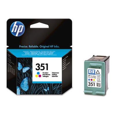 HP Tintenpatrone Nr. 351 CB337EE 3-farbig (ca. 170 Seiten)