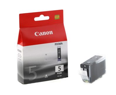 Canon Tintenpatrone PGI-5BK schwarz (ca. 360 Seiten)