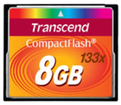 Transcend 8GB Compact Flash 133X
