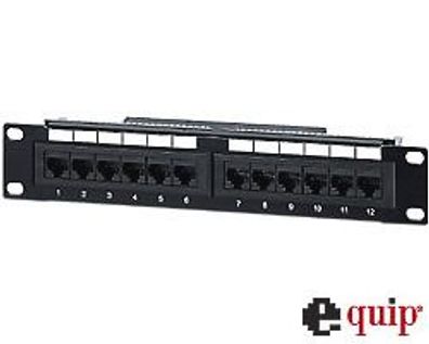 equip PatchPanel 10Zoll UTP Cat5e/ ISDN