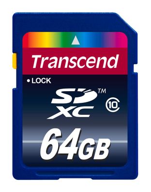 Transcend 64GB SDXC Class 10