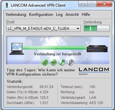 LANCOM Advanced VPN Client (1 Licence) für MAC - EMail Versand