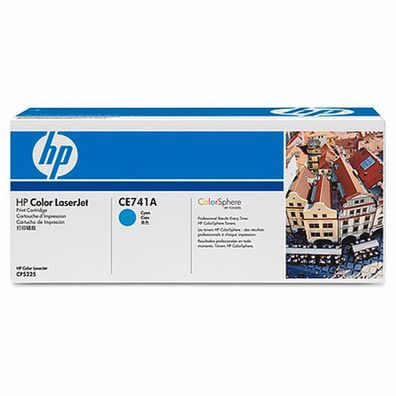 HP Toner 307A CE741A Cyan (ca. 7300 Seiten)