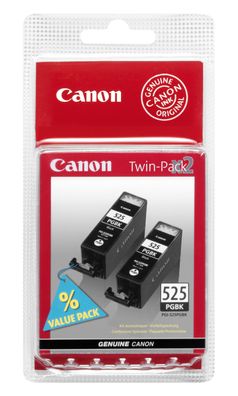 Canon Tintenpatrone PGI-525PGBK Schwarz Doppelpack