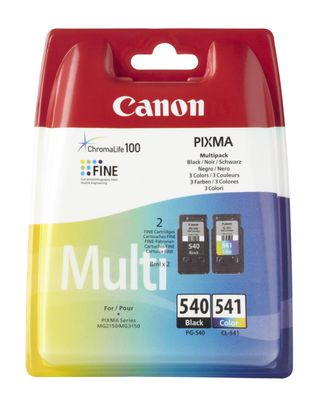 Canon Tintenpatronen PG-540/ CL-541 Multipack (Schwarz/ Farbe)