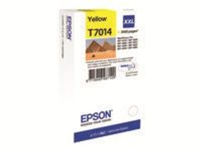 Epson Tintenpatrone T7014 Gelb XXL (ca. 3.400 Seiten)