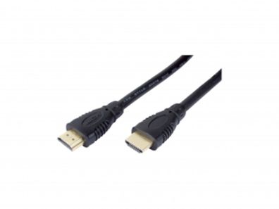 equip HDMI High Speed Kabel mit Ethernet 5m schwarz
