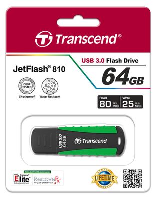 Transcend 64GB JetFlash 810 SuperSpeed USB 3.0
