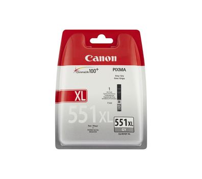 Canon Tintenpatronen CLI-551GY XL grau (ca. 275 Fotos)