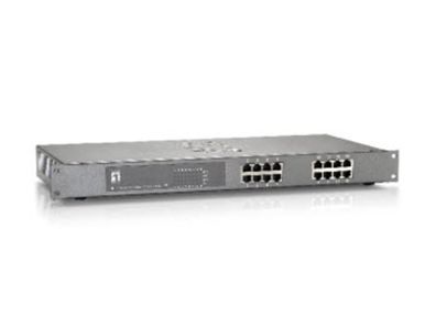 LevelOne FEP-1612 16-Port Fast Ethernet PoE Plus Switch