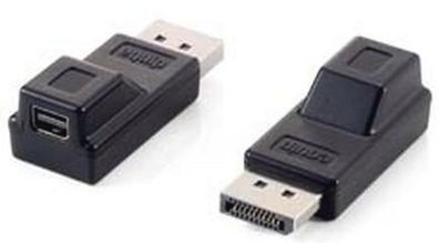 equip DisplayPort zu miniDisplayPort Adapter M/ W, schwarz
