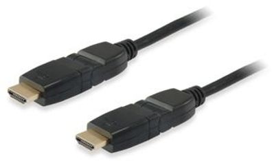 equip HDMI High Speed Kabel mit Ethernet (schwenkbar) 2m