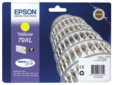 Epson Tintenpatrone 79XL T7904 Gelb DURABrite Ultra(17,1ml)