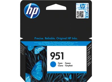 HP Tintenpatrone Nr. 951 CN050AE Cyan (ca. 700 Seiten)