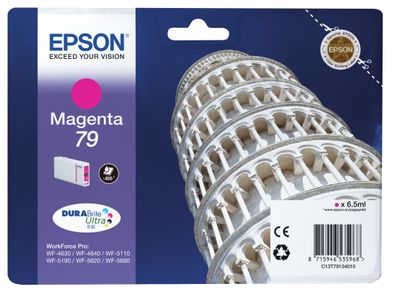 Epson Tintenpatrone 79 T7913 Magenta DURABrite Ultra(6,5ml)