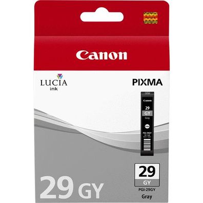 Canon Tintenpatronen PGI-29 grau (36ml)