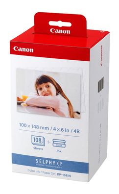 Canon Tintenpatrone + Papier KP-108IN (C/ M/ Y) (ca. 3x36 S.)