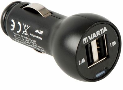VARTA portable USB Car Charger