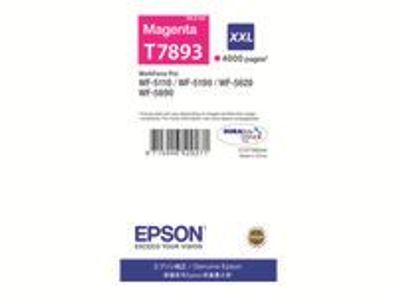Epson Tintenpatronen T7893 Magenta XXL (34,2ml, ca. 4.000 S.)