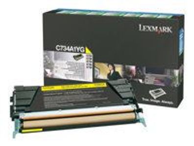 Lexmark Toner C734A1YG gelb (ca. 6000 S.)
