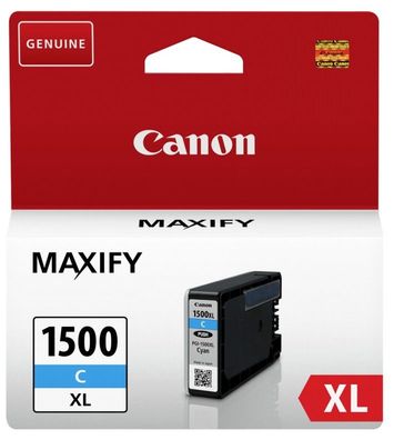Canon Tintenpatrone PGI-1500XL cyan (ca. 900 Seiten)