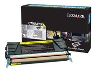 Lexmark Toner C746A1YG gelb (ca. 7000 S.)