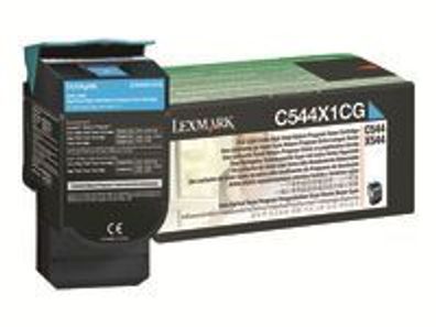 Lexmark Toner C544X1CG cyan (ca. 4000 S.)