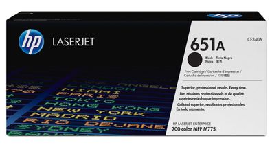 HP Toner CE340A Schwarz (ca. 13.500 Seiten)