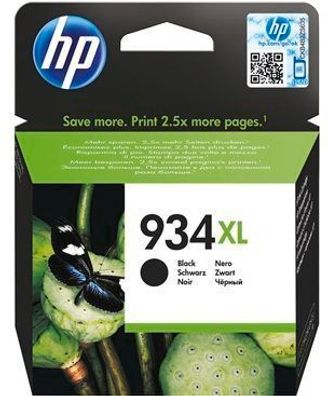 HP Tintenpatrone 934XL C2P23AE Schwarz (ca. 1.000 Seiten)