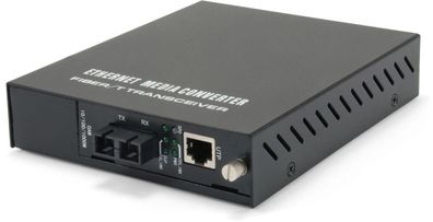 LevelOne GVM-1220 Gigabit Fast-Ethernet-Mediakonv. RJ45/ SC 20km