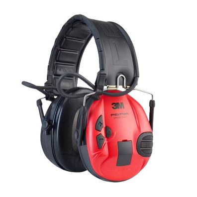 Schießen ACTIVE Gehörschützer 3M Peltor SportTac MT16H210F-478-RD-Rot