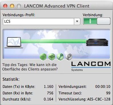 LANCOM Advanced VPN Client (MAC, Bulk 10) - EMail Versand