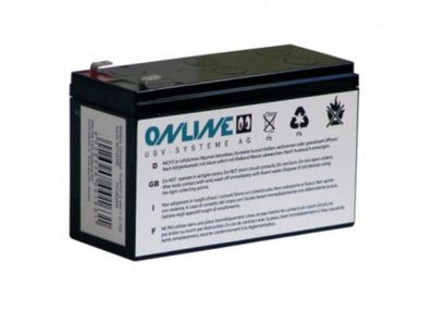 Online USV Ersatzbatterie für 19Zoll XANTO SR 1000 (schwarz)
