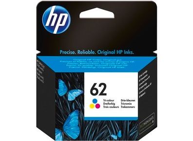 HP Tintenpatrone Nr. 62 C2P06AE (C/ M/ Y) (ca. 165 Seiten)
