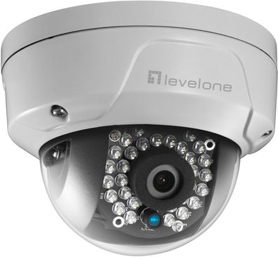 LevelOne FCS-3087 Feste-Dome-Netzwerkkamera, 5 Megapixel