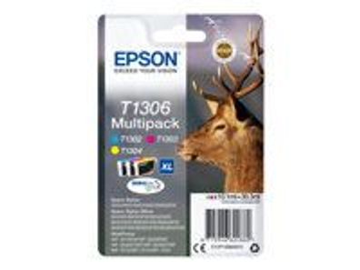 Epson Tintenpatronen T1306 DURABrite Ultra Multipack M/ Y/ C