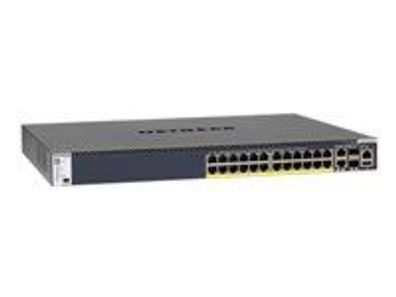 Netgear GSM4328PB 28-Port PoE+ SFP+ Switch IPv6