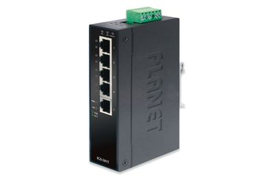 PLANET IP30 Slim type 5-Port Industrial GigabitEthernet Switch