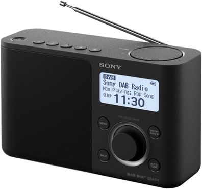 SONY DAB Radio XDRS61, schwarz